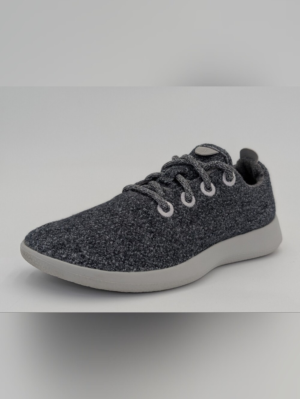 allbirds Sz 8 Women's Heather Gray Merino Wool Lace-Up Cushioned Insole Sneakers - Picture 5 of 17